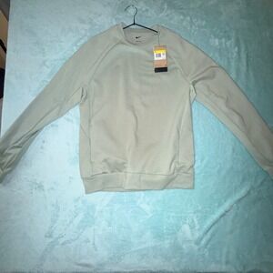 Nike Dri Fit Mens Training Pullover Sweatshirt Crewneck Light Green Size S NWT